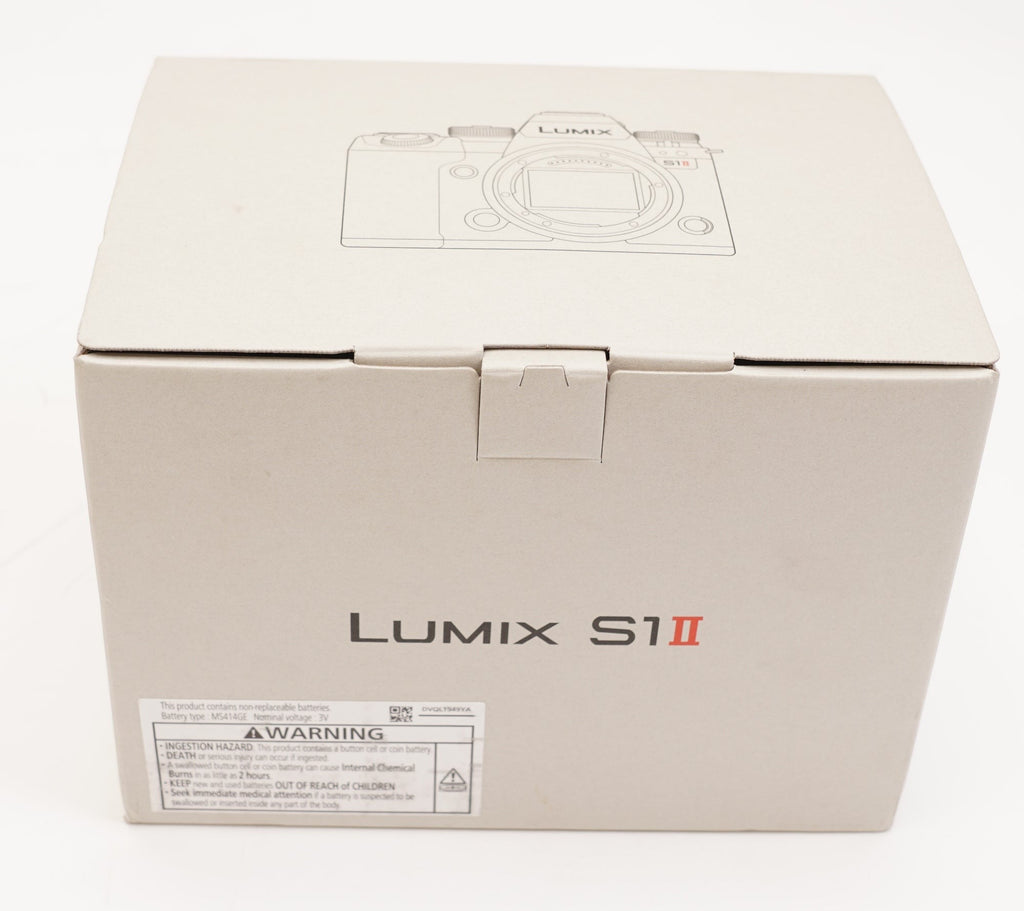 Panasonic LUMIX S1II Full-Frame Mirrorless Camera 24.1MP Partially Stacked CMOS Sensor (Used)