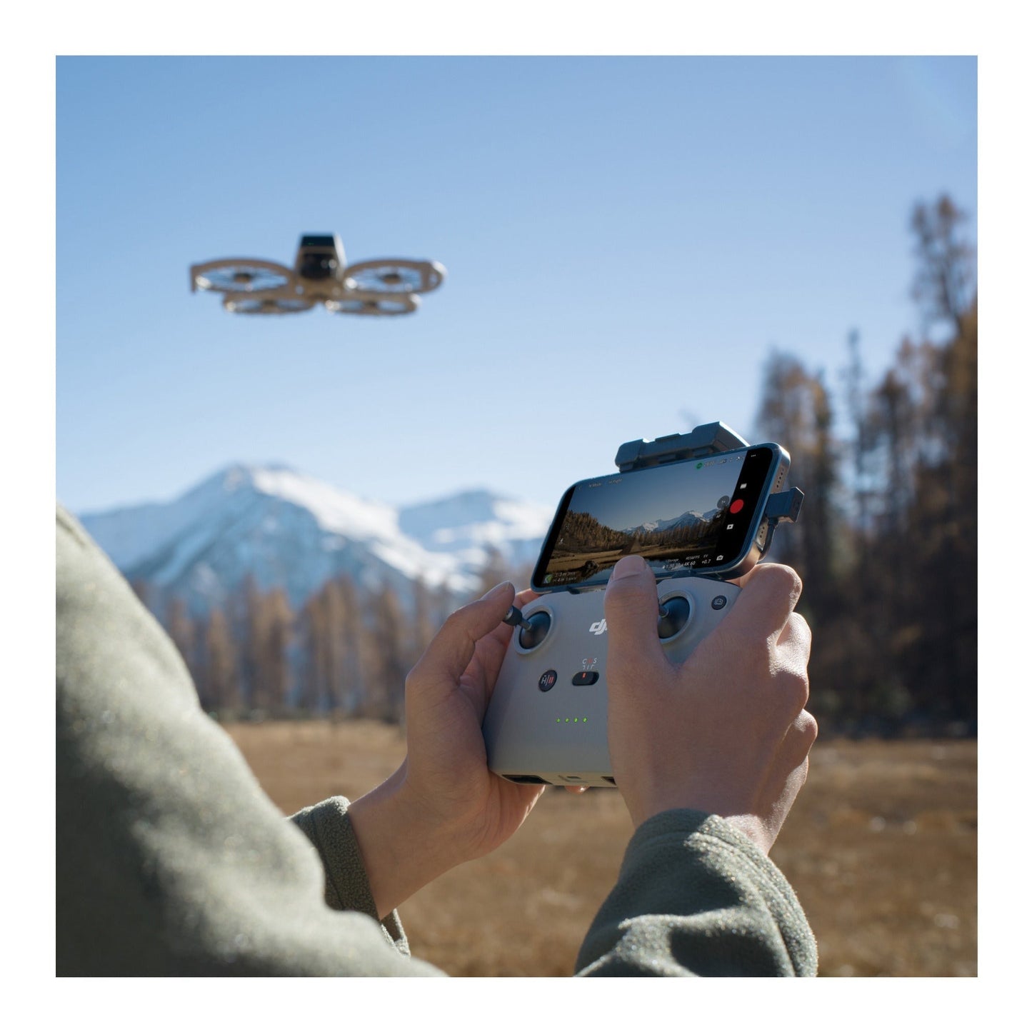 DJI Flip Mini Camera Drone with DJI RC-N3 Controller Bundle (3 Items)
