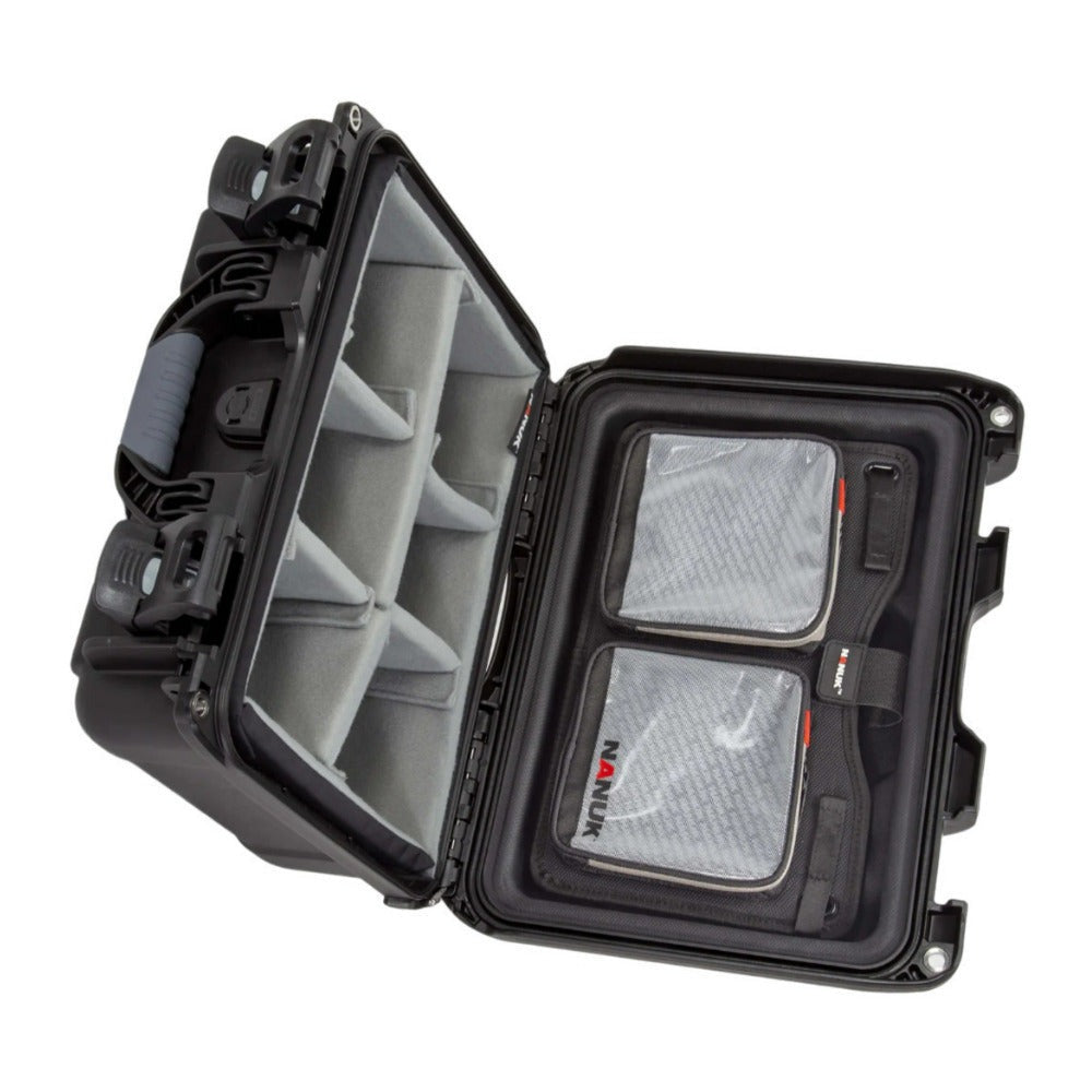 Nanuk 915 Pro IP67 Rated Impact-Resistant Hard Case with Soft Grip and Ergonomic Handle (Black)