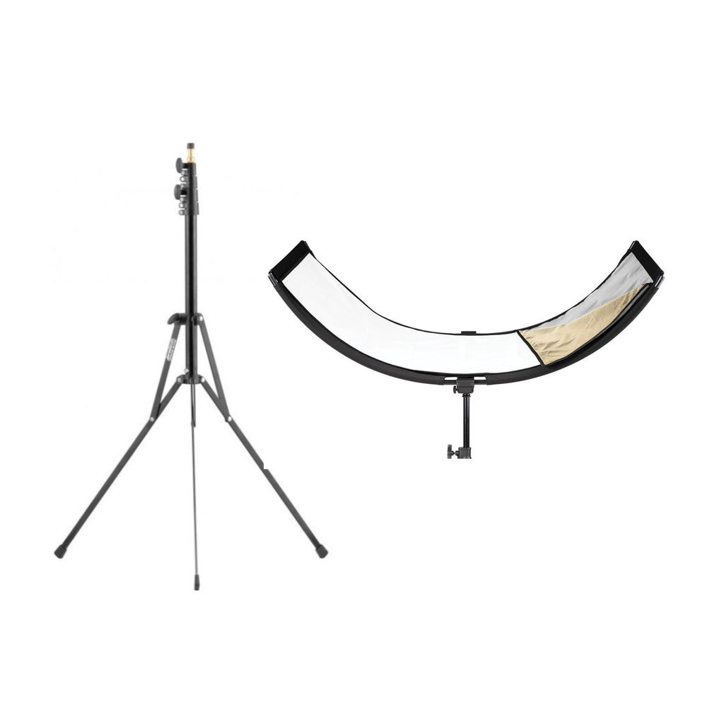 Westcott Eyelighter 3 (Silver, White, and Sunlight Fabric) with 7-Ft Light Stand