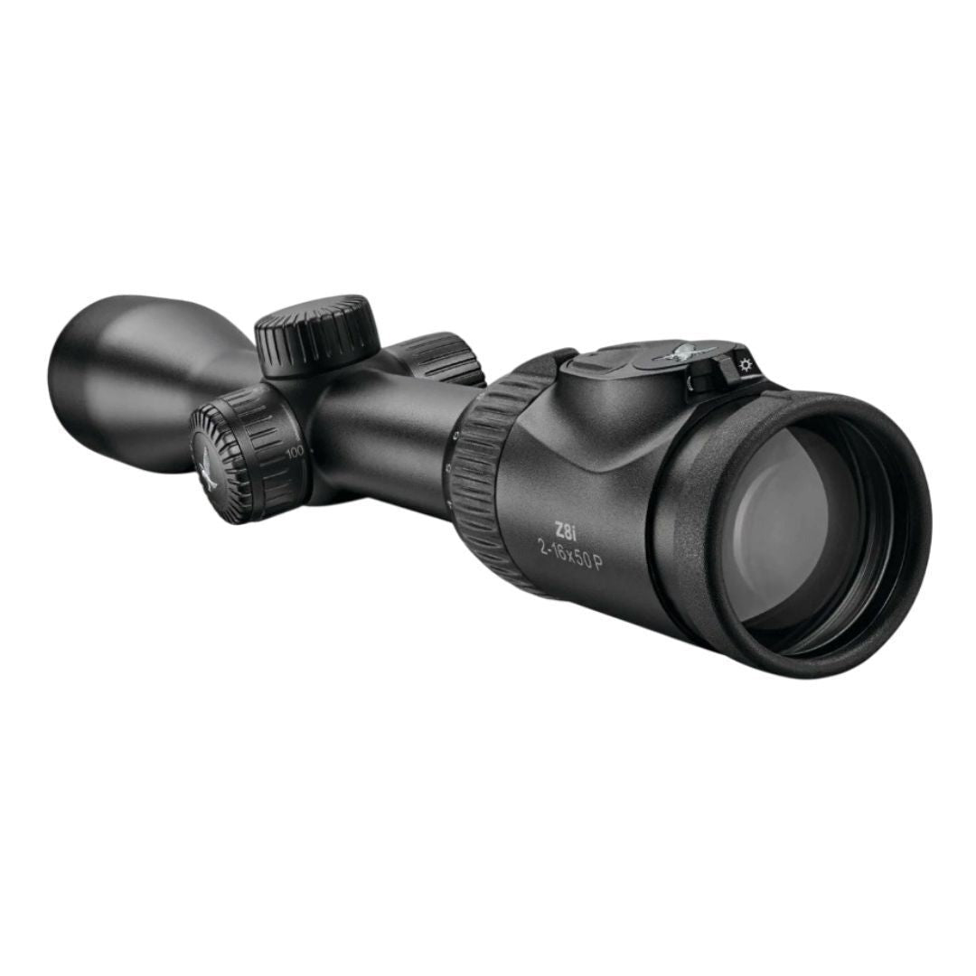 SWAROVSKI OPTIK Z8i 2-16x50 P L Riflescope with 4A-I Reticle and 16x Magnification (Matte Black)