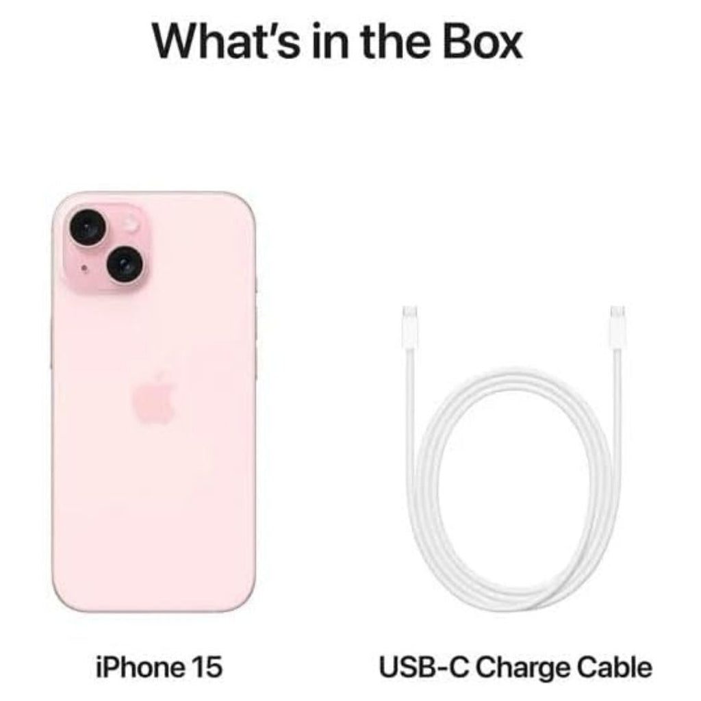 Apple iPhone 15 | 128GB, Pink | Unlocked | Renewed Premium | (Used)