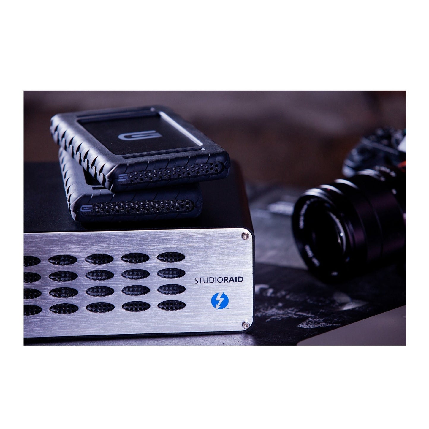 Glyph SRTB8000 StudioRAID 8TB Dual Thunderbolt 2 and USB 3 Raid Array (2 x 4TB)