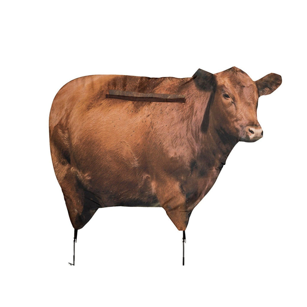 Montana Big Red Moo Cow Decoy with Large Cover Shield and See-Through Mesh
