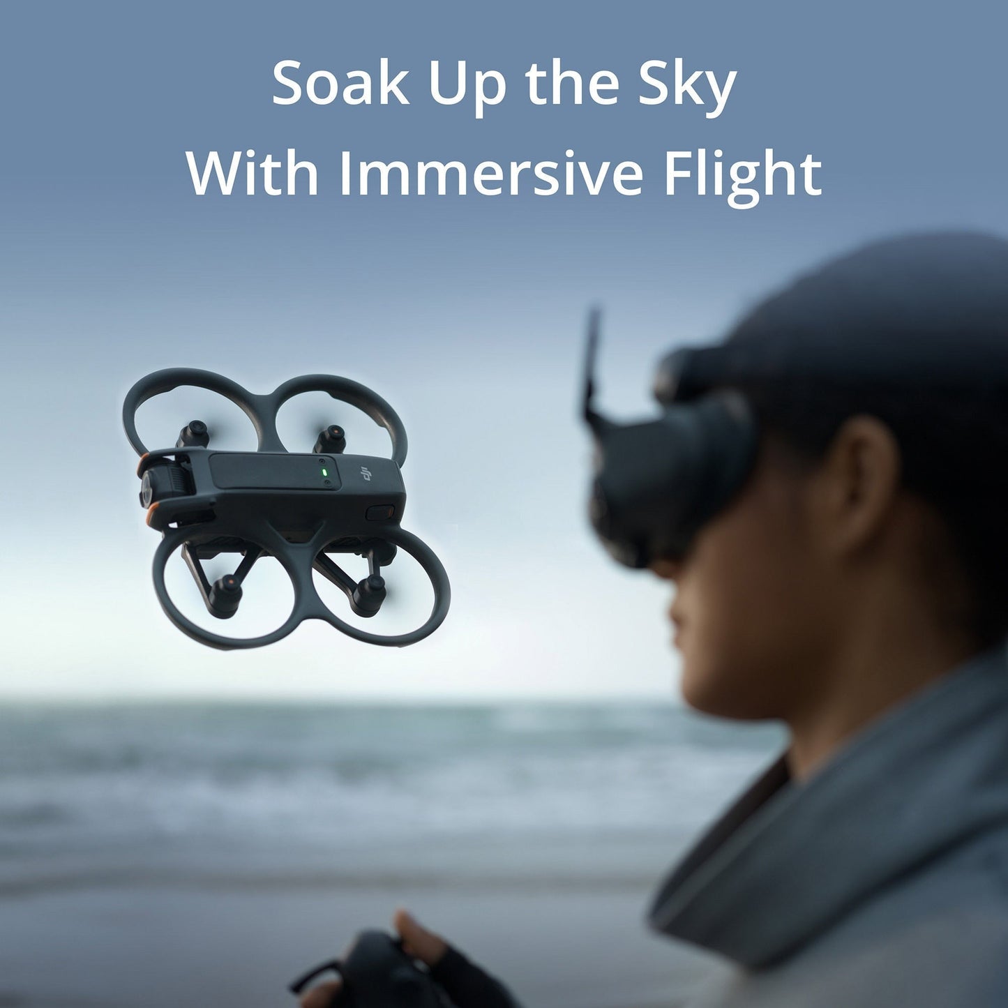 DJI Avata 2 Fly More Combo (Three Batteries) with Custom Molded Hardcase, Landing Pad and 128GB Card
