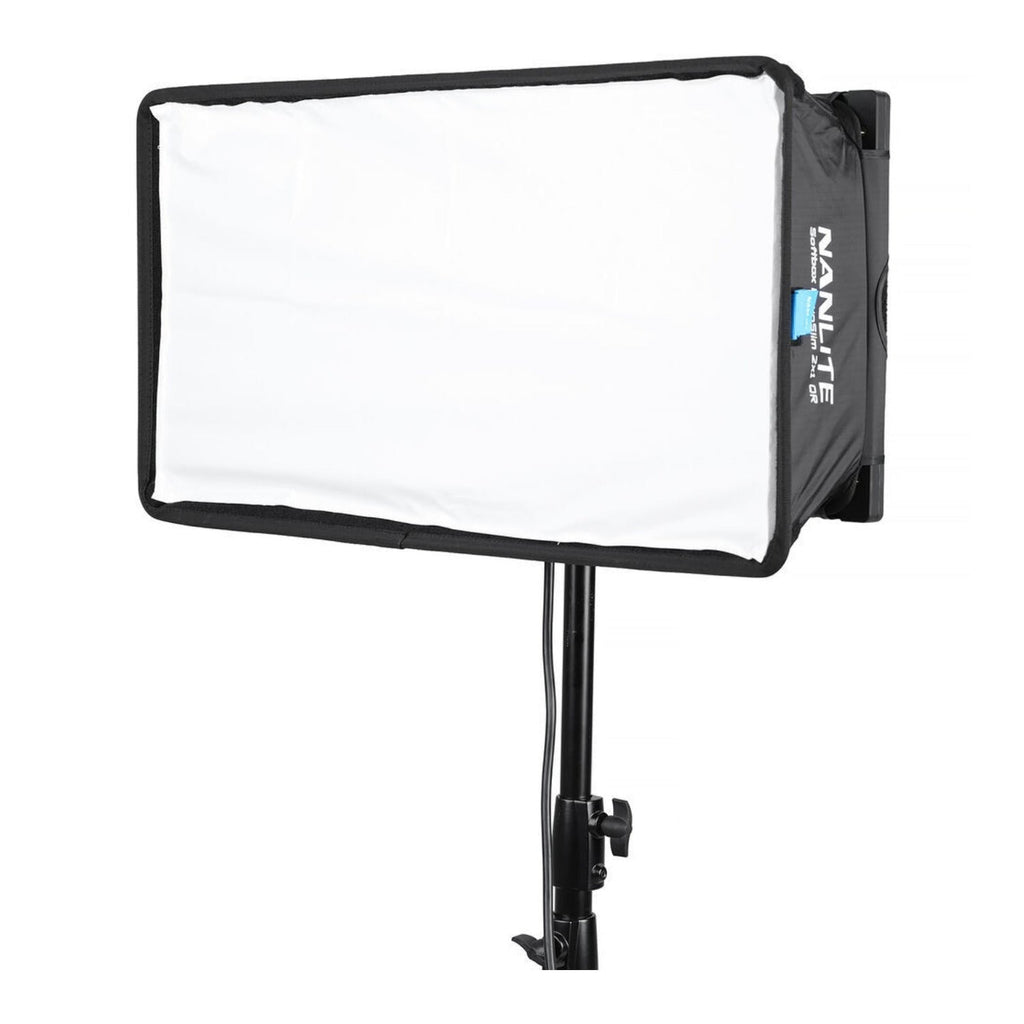 NANLITE PavoSlim 120B Bi-Color LED Panel Light with Quick-Open Softbox