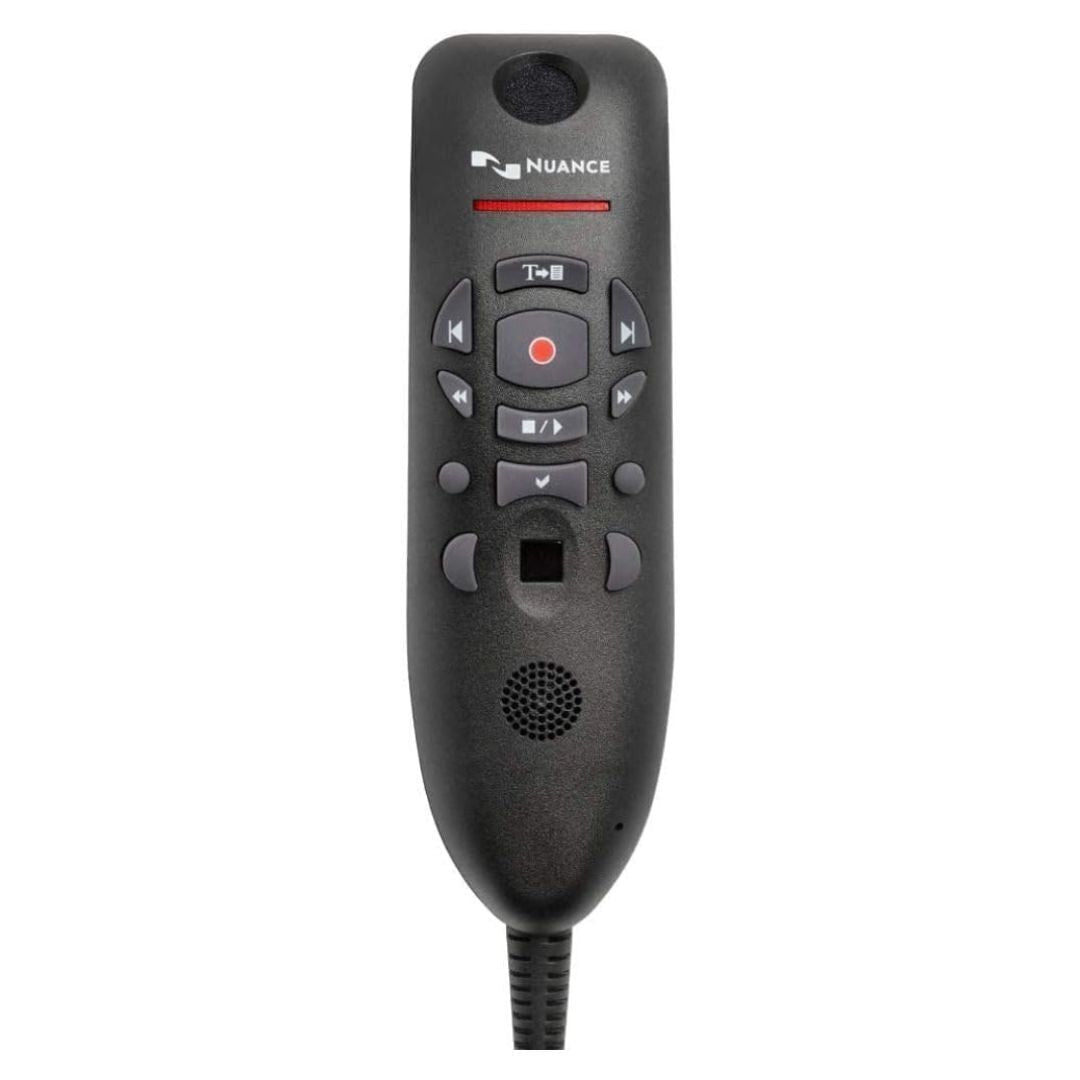 Nuance PowerMic III Unidirectional USB Microphone for Non-Healthcare Dragon with 9 Feet Cord (Black)