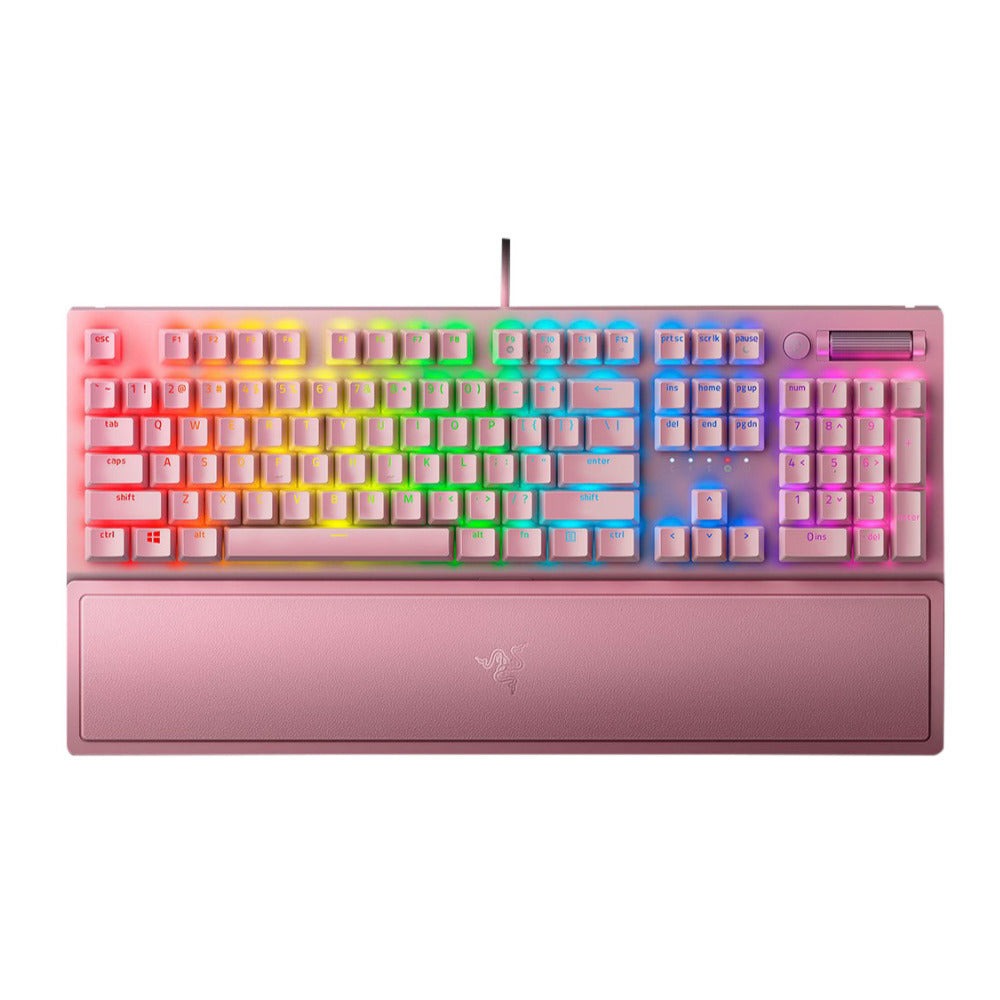 Razer BlackWidow V3 Wired Mechanical Gaming Keyboard, Green Switches (Certified Refurbished)