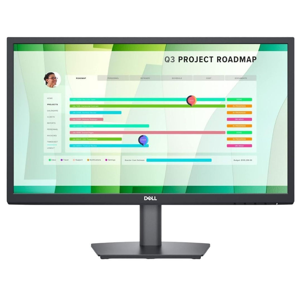 Dell E2223HN Monitor, 21.5" Full HD, 16:9 (Black) (Certified Refurbished)