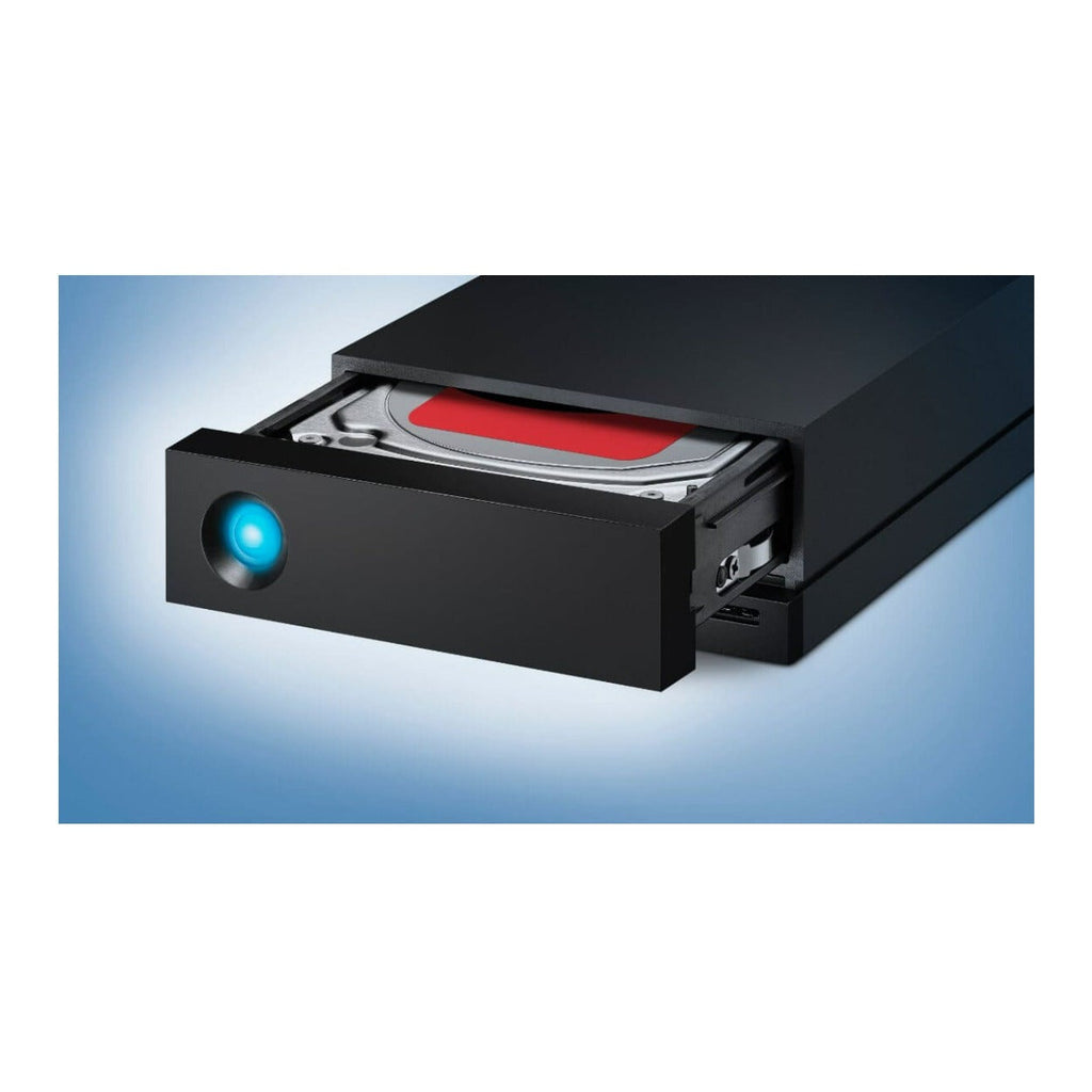 LaCie Self-Cooling Aluminum Enclosure 1big Seagate IronWolf Pro Enterprise-Class Drive 20TB Dock HDD