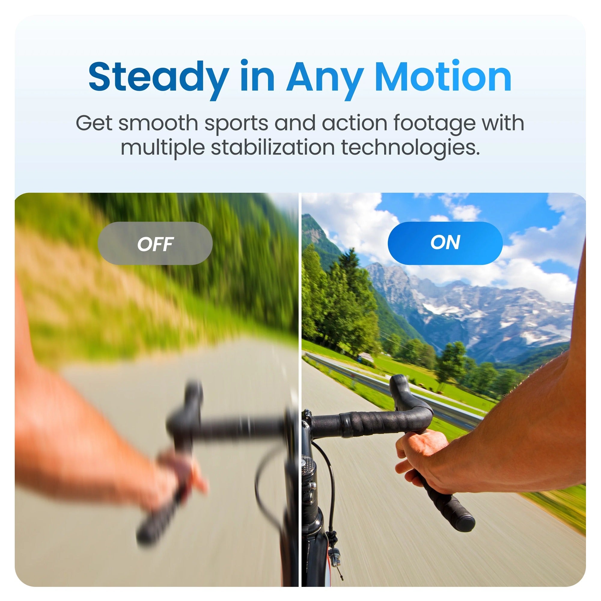 Xtra Edge Waterproof Action Camera with 4K Video Resolution and Dual Screens