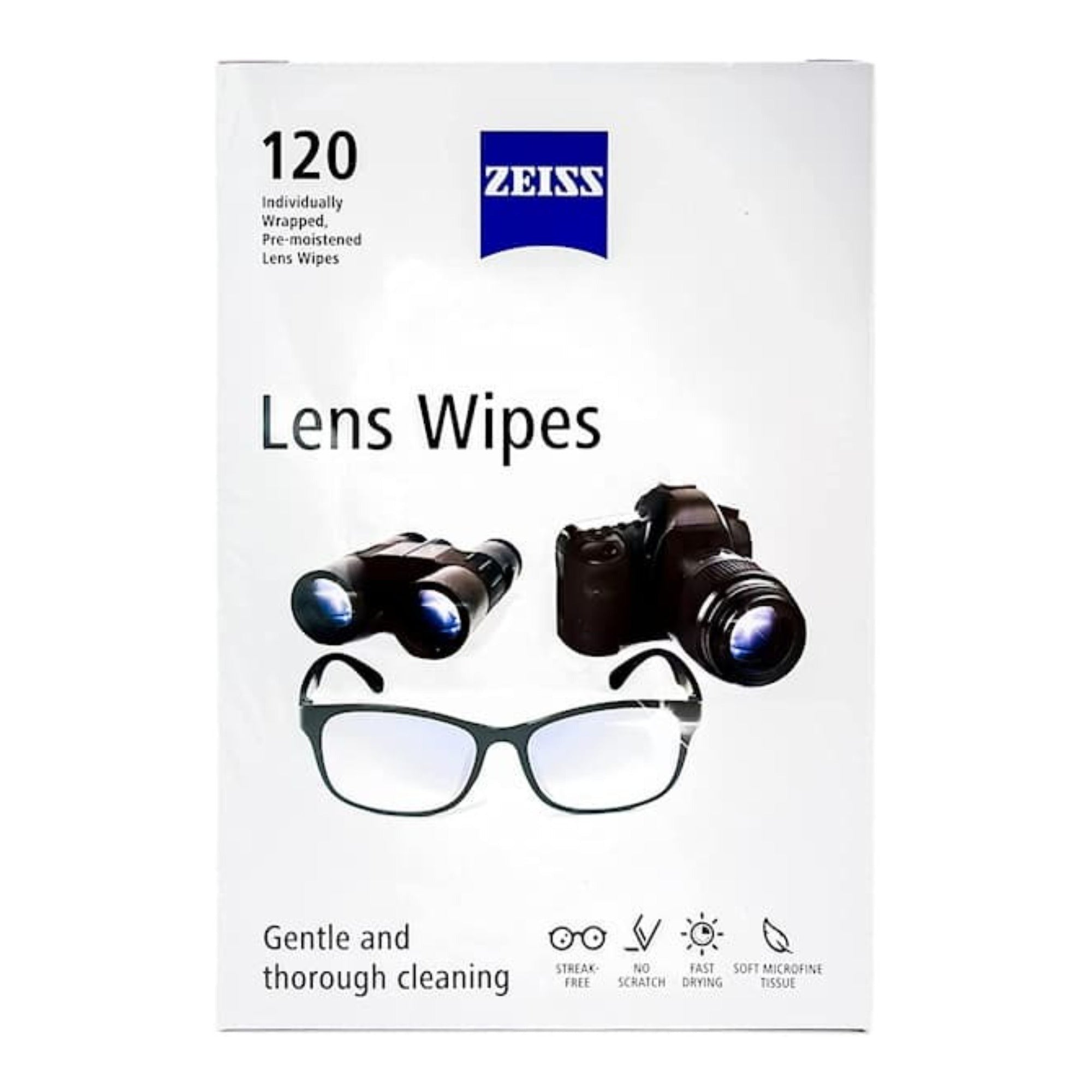 ZEISS Lens Cleaning Wipes (120-Pack)