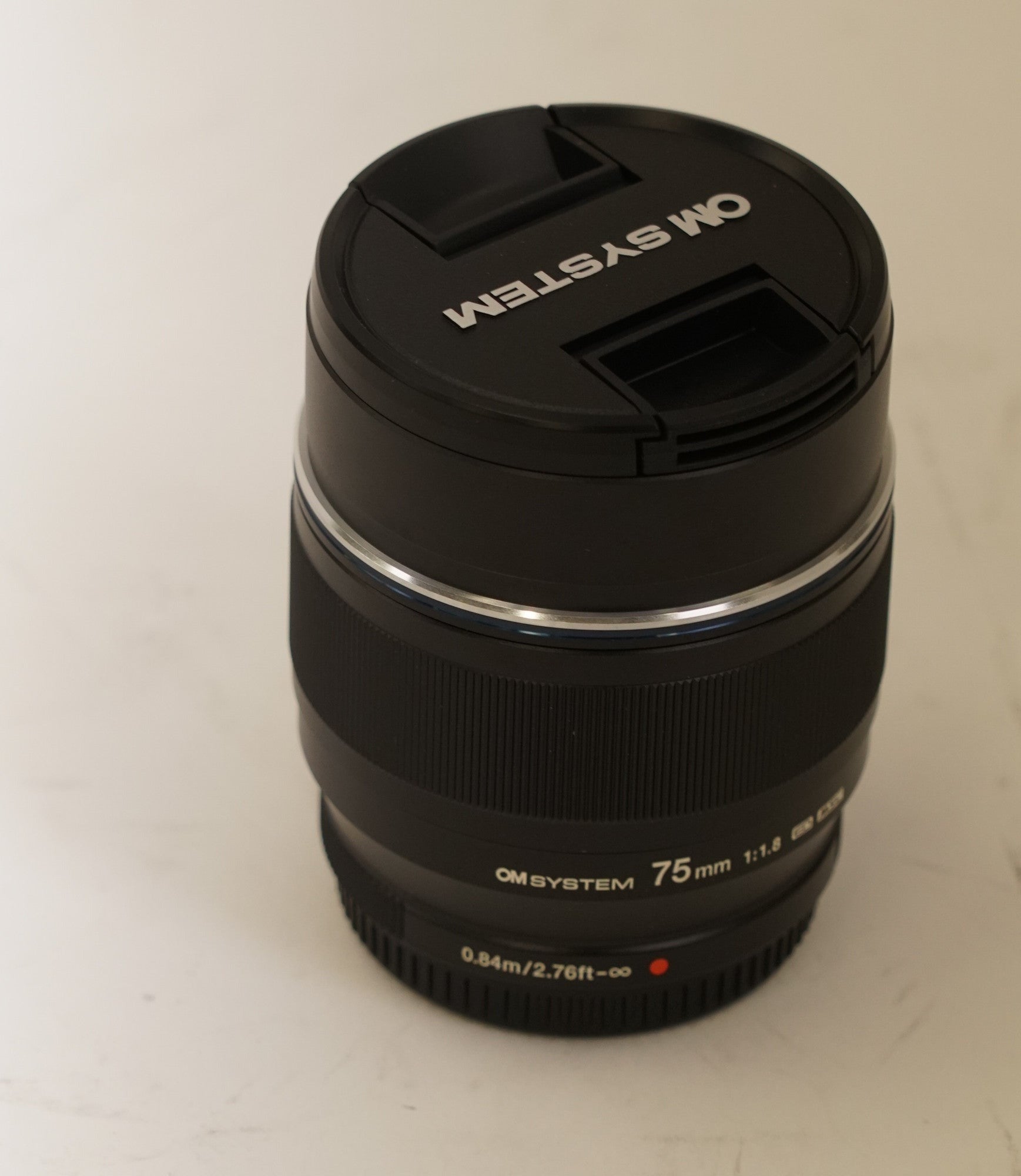 OM System M.Zuiko Digital ED 75mm f/1.8 Lens for Micro Four Thirds Cameras (Used)