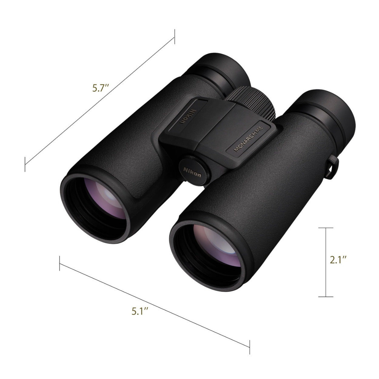 Nikon Monarch M5 12x42 Binoculars with Hat and Accessory Bundle