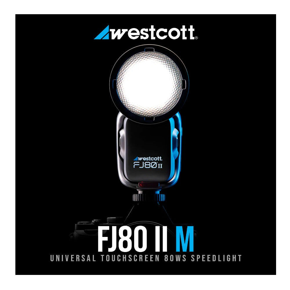 Westcott FJ80 II M 80Ws Speedlight with Sony Adapter and FJ80 Pocket Box Pack