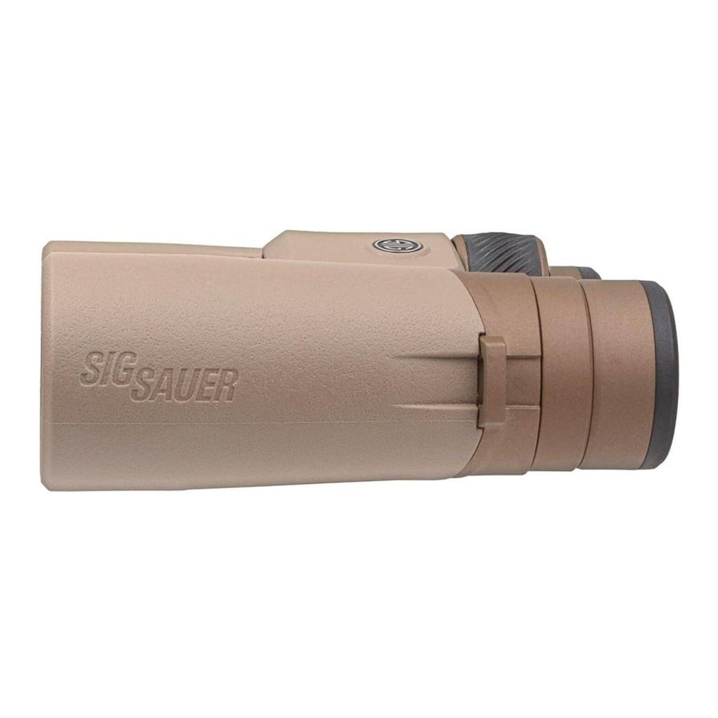 SIG SAUER ZULU8 HDX 10x50mm Closed Bridge Binoculars with Carrying Case (FDE)