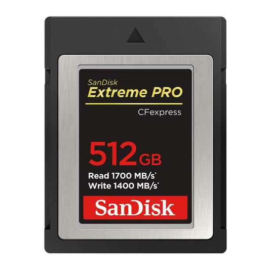SanDisk 512GB Extreme PRO Type B CFexpress Card