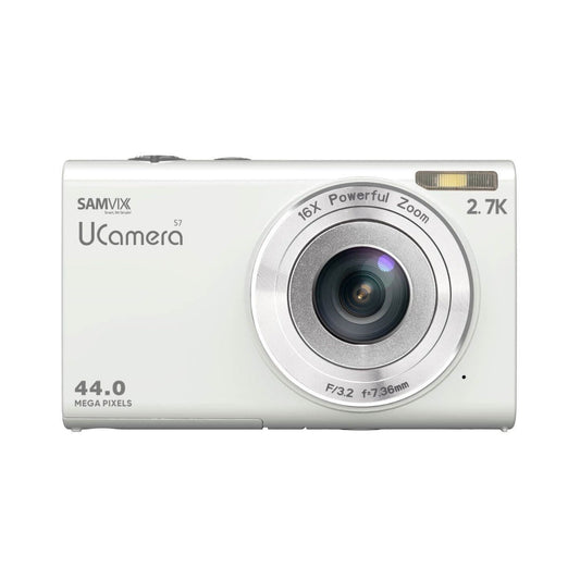 Samvix UCamera S7 Kosher Digital Camera (White, 44MP) (Used)