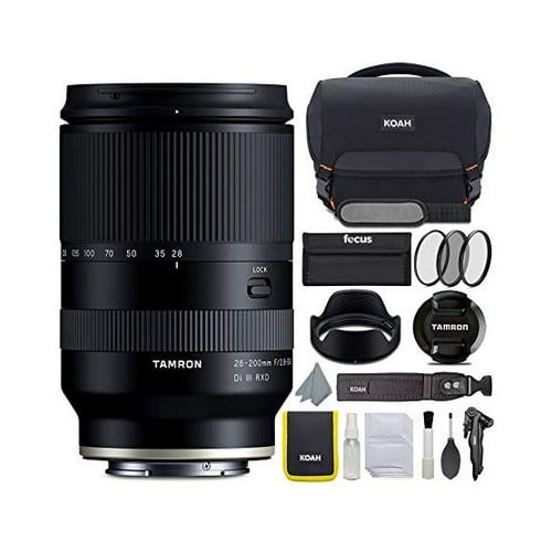 Tamron A071 28-200mm f/2.8-5.6 Di III RXD Full-Frame Lens for Sony E Bundle
