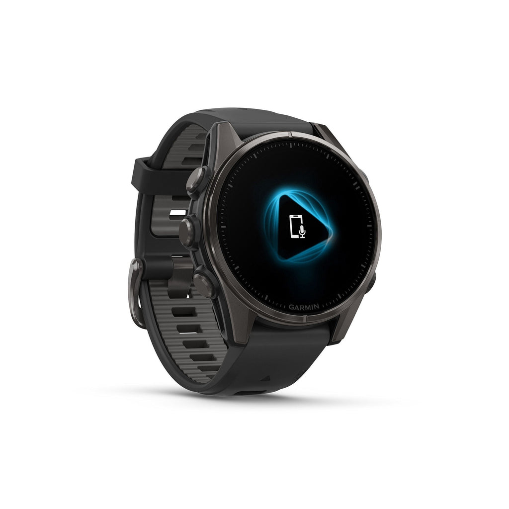 Garmin fēnix 8 AMOLED Sapphire GPS Smartwatch (43mm, Black/Pebble Gray) (Used)