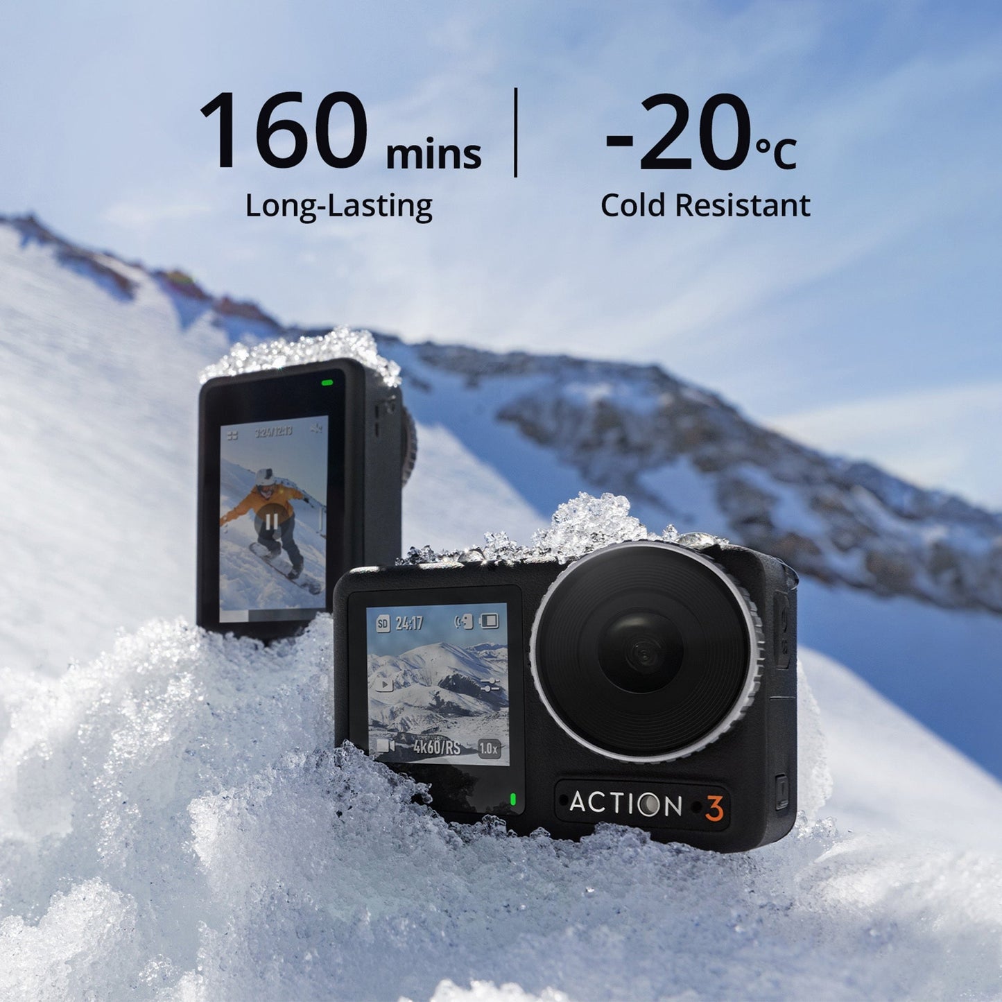 DJI Osmo Action 3 Camera Bundle with Deluxe Combo Adventure Bundle