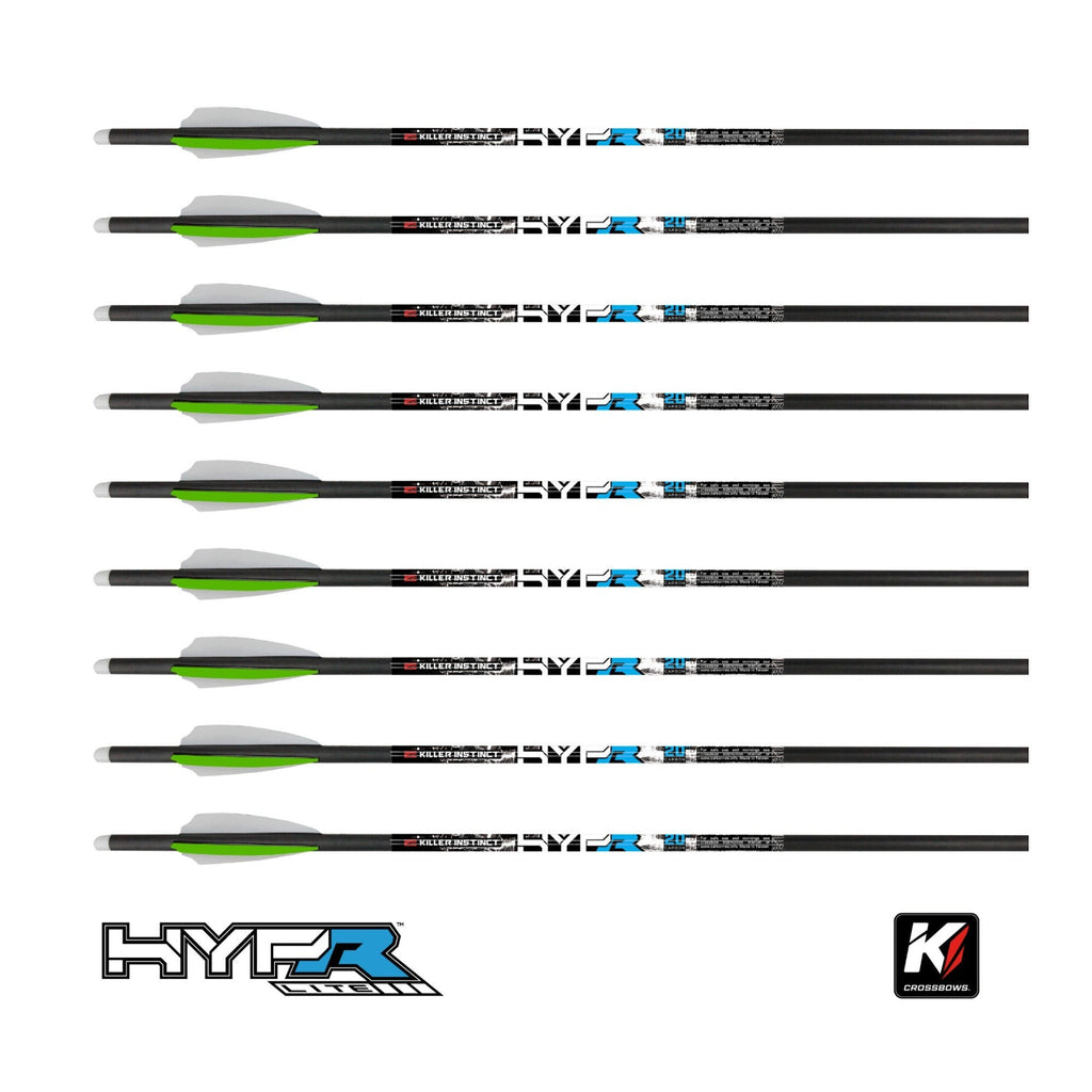 Killer Instinct Rapid 420 Crossbow Kit with Bolts and Broadheads Bundle