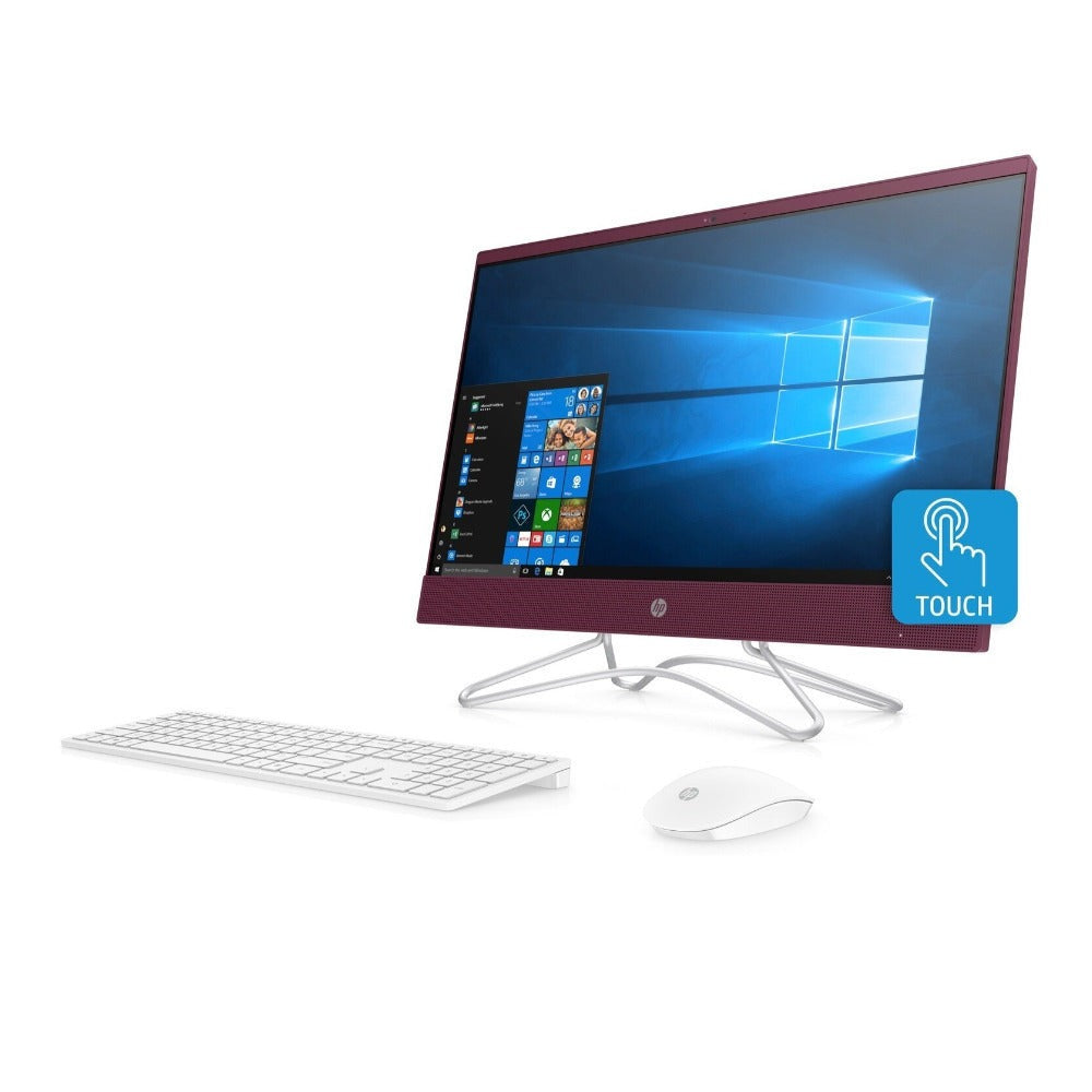 HP 24-F0042CY 23.8" FHD IPS Touch All-in-One PC, AMD A9-9425, 4GB RAM, 1TB HDD, Windows 10 (Certified Refurbished)