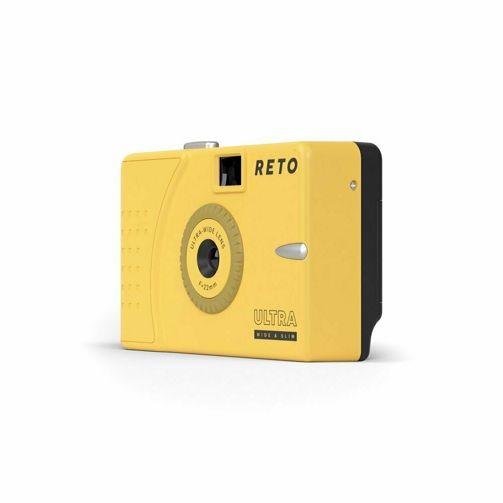 Reto 35mm Ultra Wide and Slim Film Camera with 22mm Lens (Yellow)