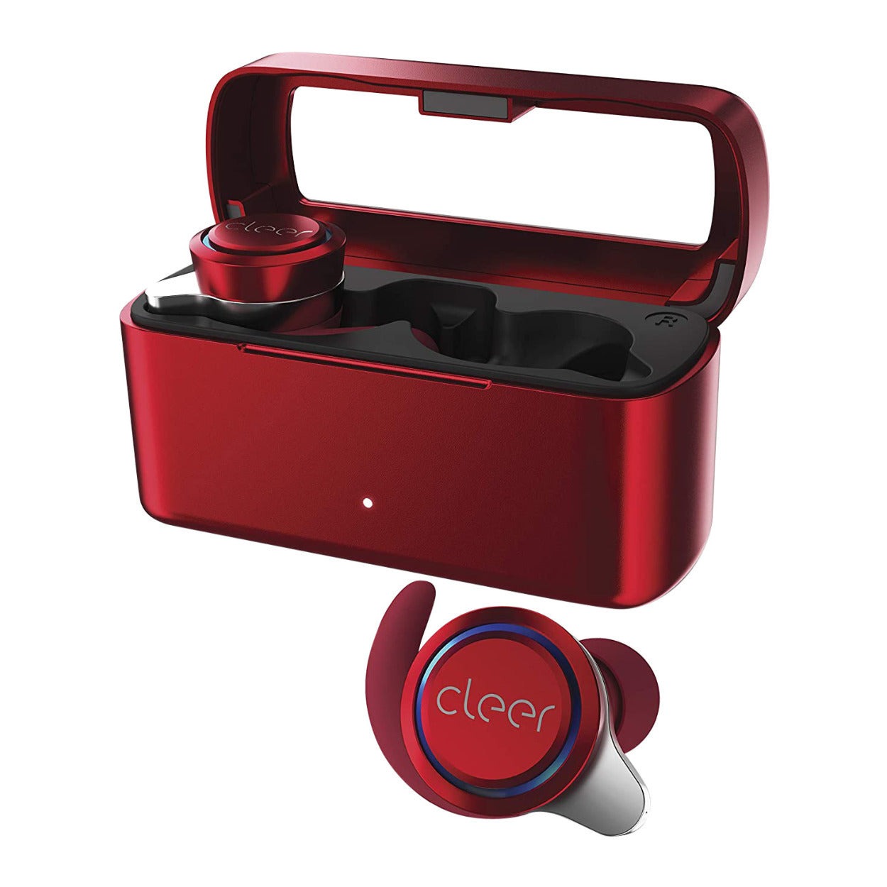 Cleer Audio Ally True Wireless Bluetooth Earbuds (Red)