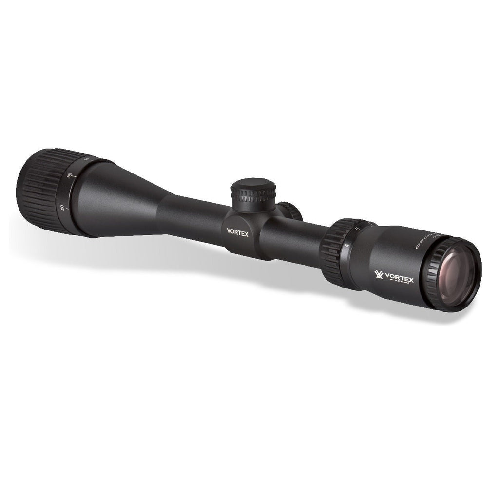 Vortex Crossfire II 4-12x40 AO Riflescope with 1-inch Scope Rings and Hat