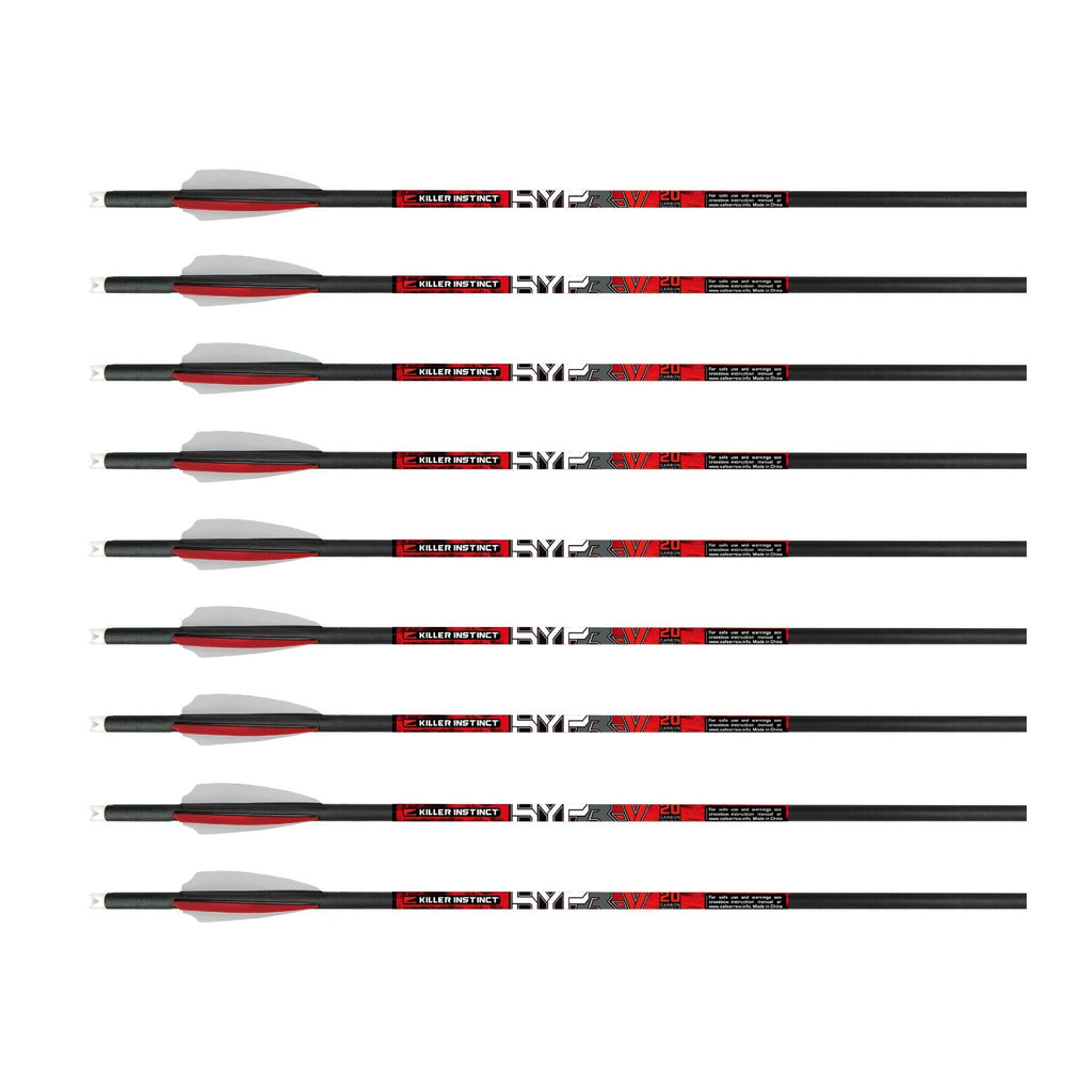 Killer Instinct LogiX 435 FPS Crossbow Bundle with HYPR-V 20-Inch Bolts, Case, and Broadheads