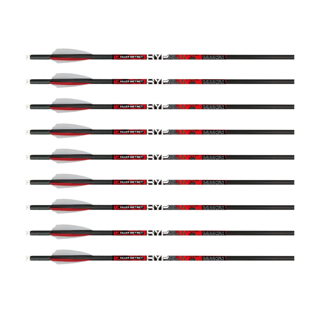 Killer Instinct LogiX 435 FPS Crossbow Bundle with HYPR-V 20-Inch Bolts, Case, and Broadheads