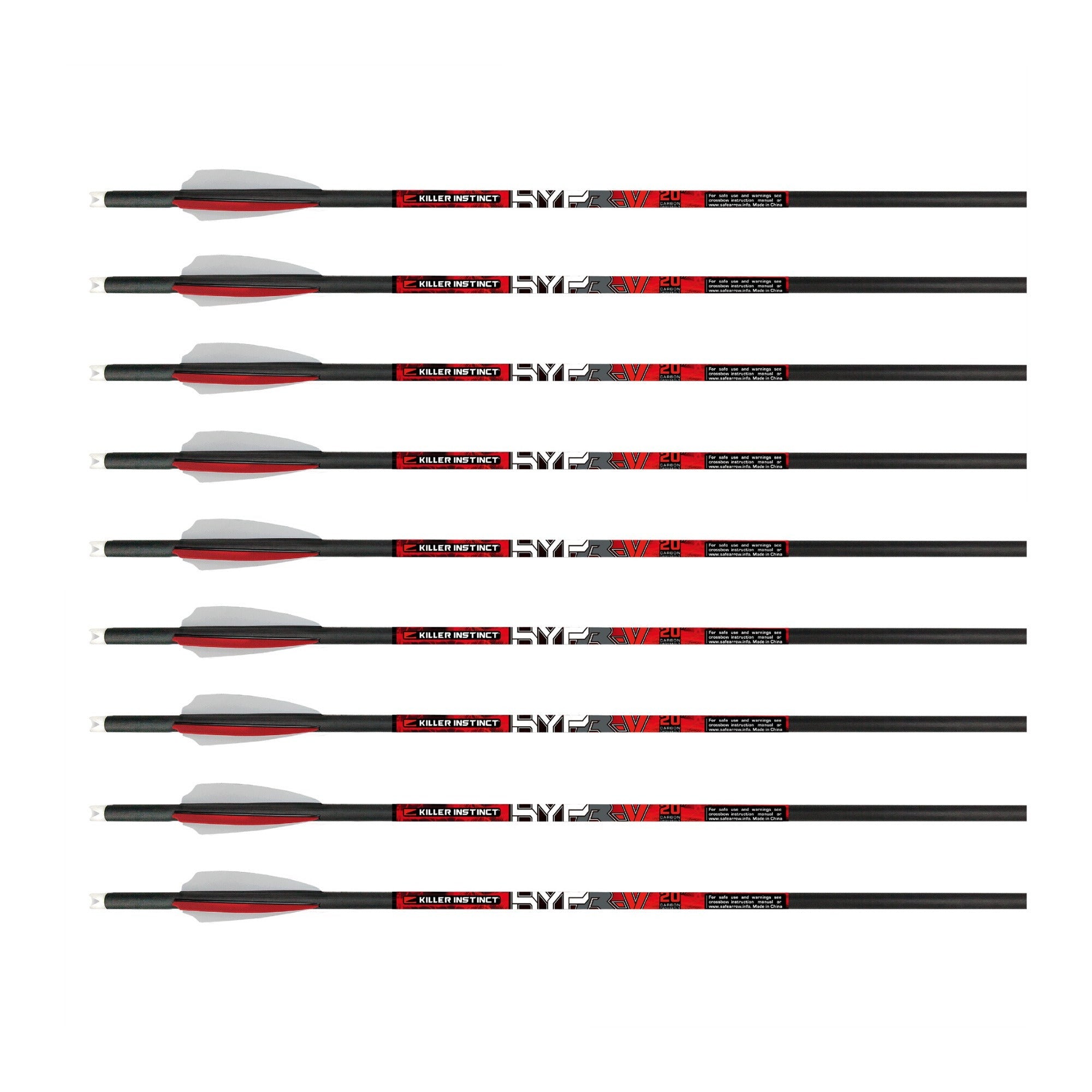 Killer Instinct LogiX 435 FPS Crossbow Bundle with HYPR-V 20-Inch Bolts, Case, and Broadheads