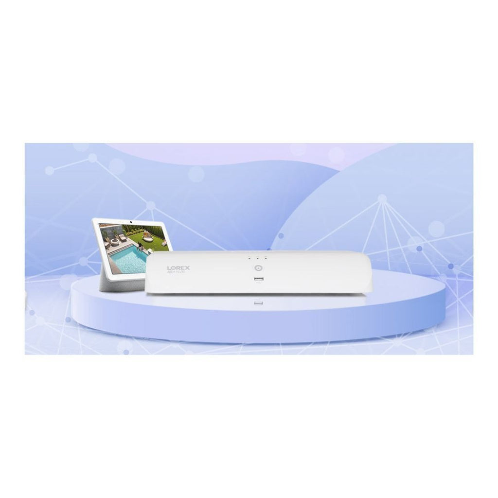 Lorex 4K 16 Camera Capable (8 Wired + 8 Fusion Wi-Fi ) NVR