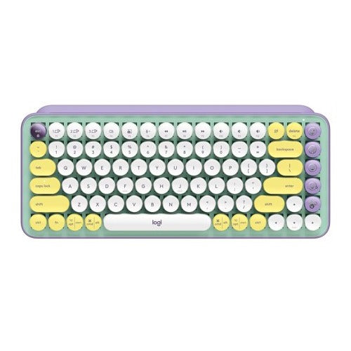 Logitech POP Keys Wireless Mechanical Keyboard and POP Mouse Bundle