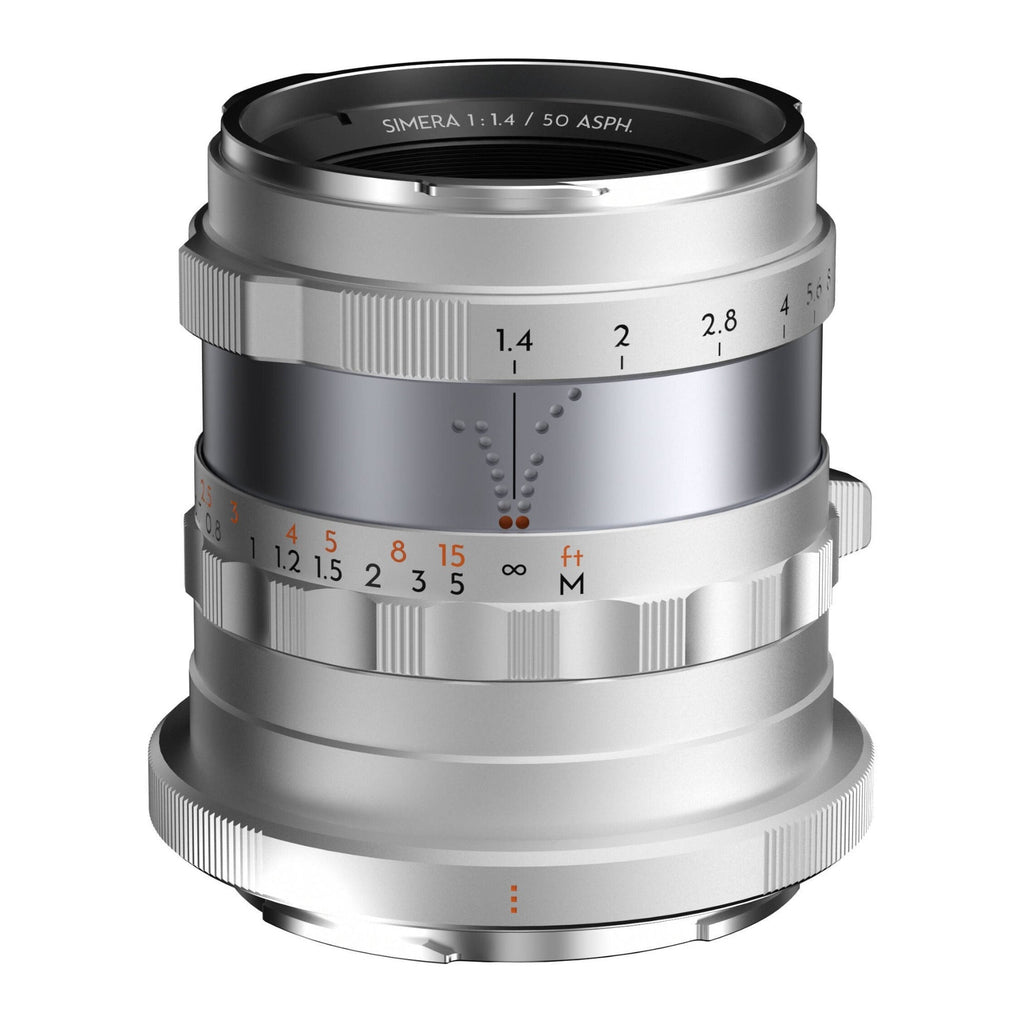 Thypoch Simera 50mm f/1.4 Lens (Nikon Z, Silver)