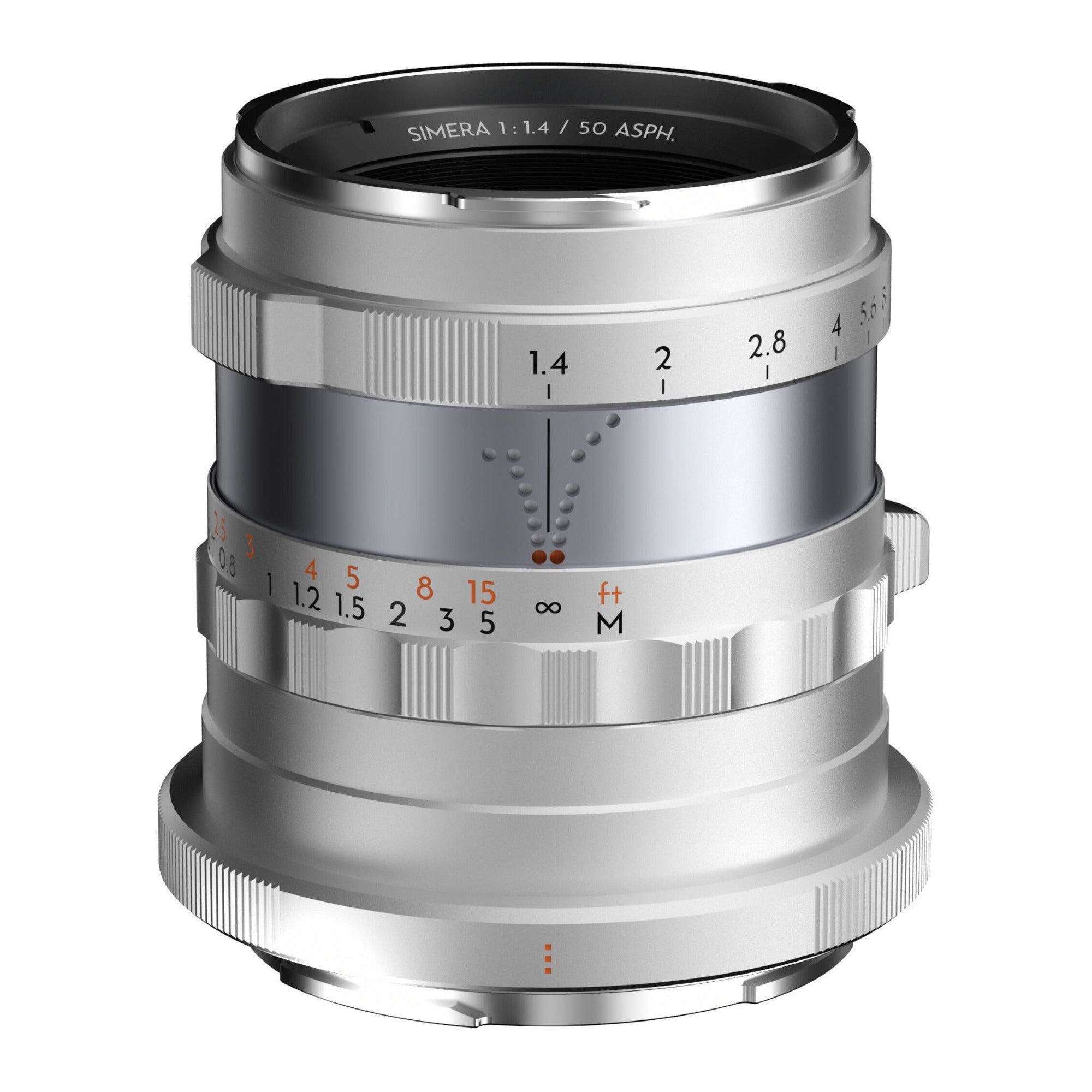 Thypoch Simera 50mm f/1.4 Lens (Nikon Z, Silver)