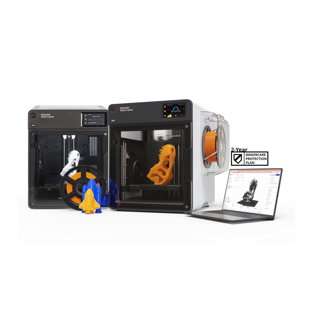 MakerBot Sketch Sprint 3D Classroom Bundle with 2-Year UltiMakerCare