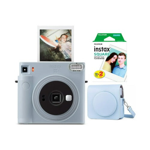 Fujifilm Instax Square SQ1 Instant Camera Starter Set with Film and Case