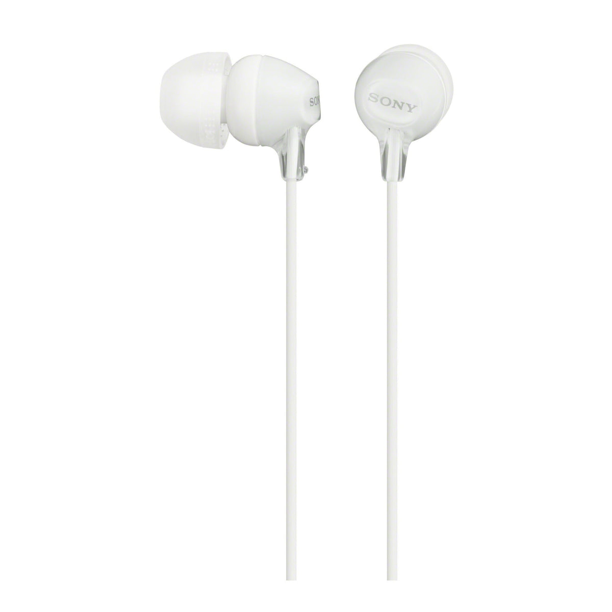 Sony Fashion Color EX Series Headphones (50 Pack -White) with Replacement Tips