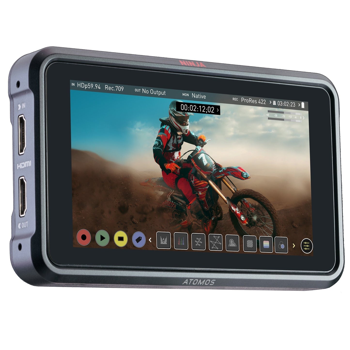 Atomos Ninja 5-Inch 4K Recording Monitor with 1TB Angelbird AtomX SSDmini Advanced Kit