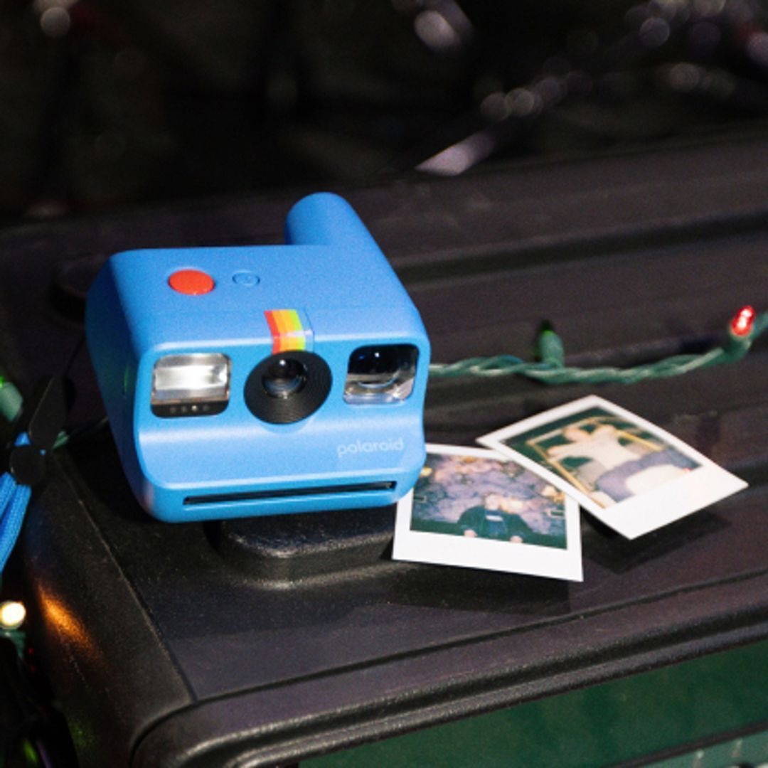 Polaroid Go Generation 2 Instant Camera with Selfie Mirror and Self-Timer (Blue) Bundle
