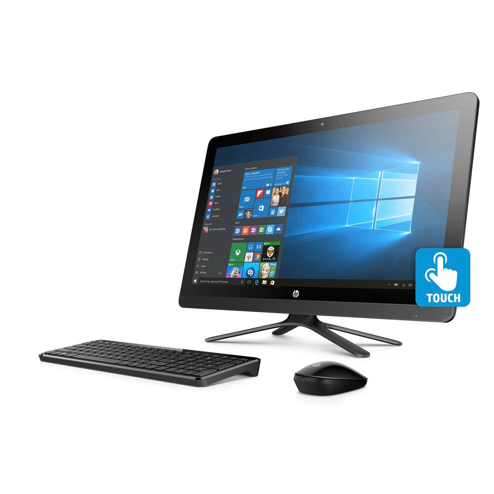 HP 24-g219 23.8" FHD Touch All-in-One PC, Intel J3710, 8GB RAM, 1TB HDD (Certified Refurbished)