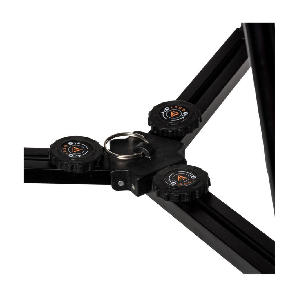 E-Image EG05A2 Two-Stage Aluminum Video Tripod Kit with GH05 75mm Fluid Head