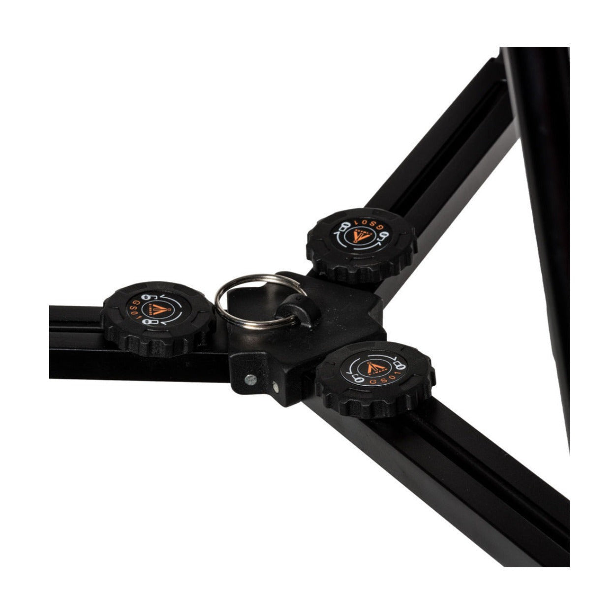 E-Image EG05A2 Two-Stage Aluminum Video Tripod Kit with GH05 75mm Fluid Head