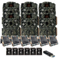 Browning Strike Force FHDR 40MP Trail Camera (6 Pack) Bundle with Accessories