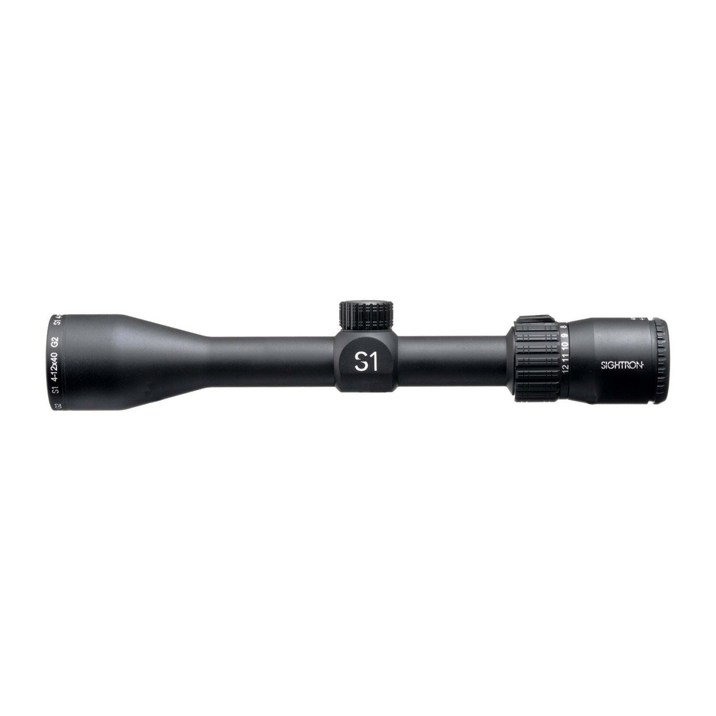 Sightron S1 4-12x40 G2 Fogproof Riflescope with Duplex Reticle (Black)