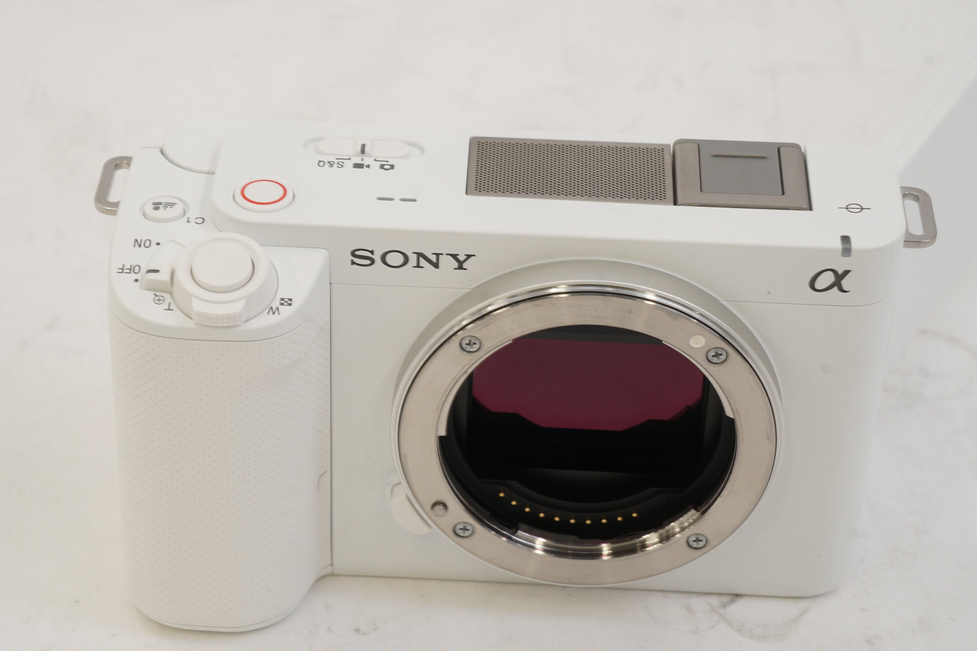 Sony Alpha ZV-E10 II APS-C Mirrorless Content Creators Camera Body (White) (Used)