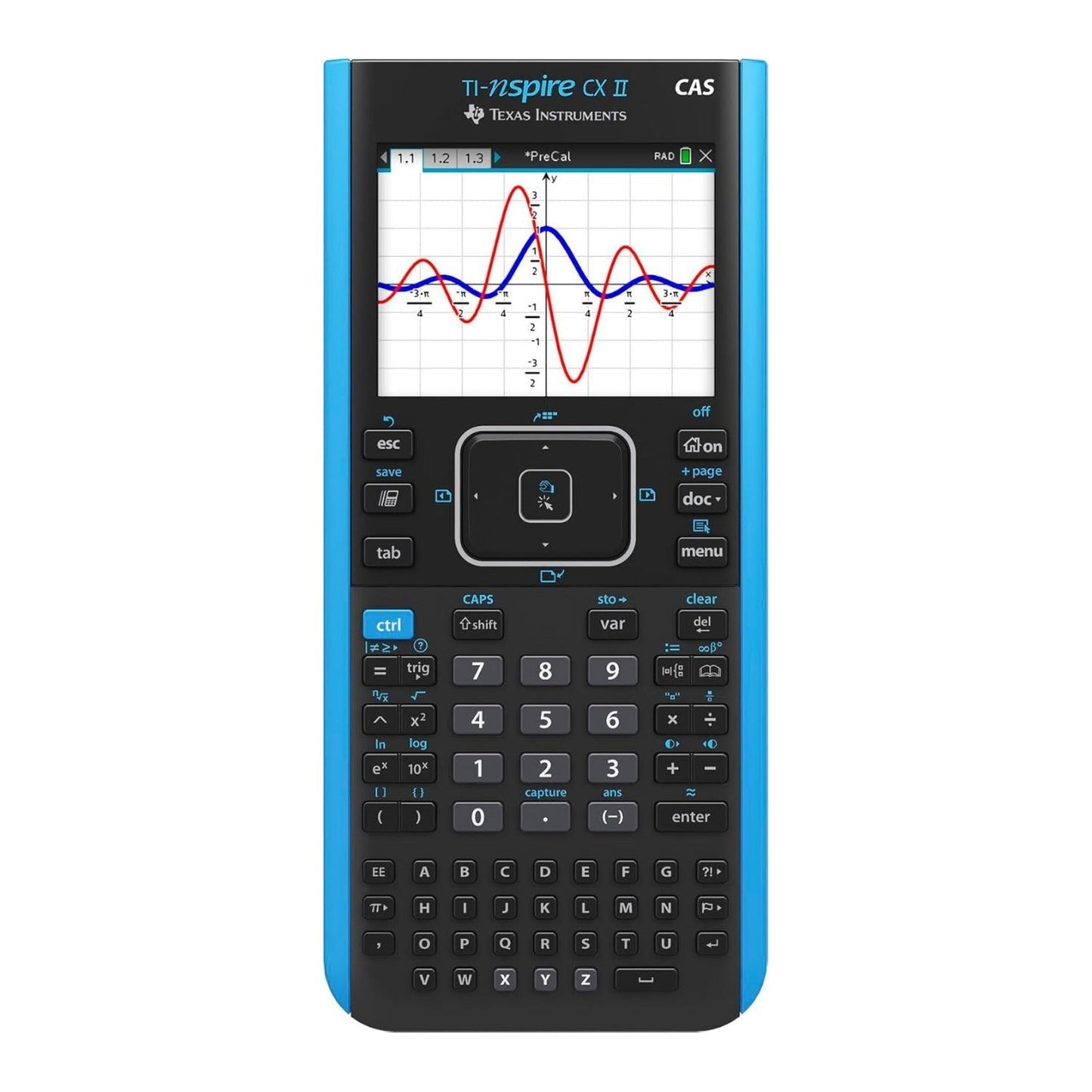 Texas Instruments TI-Nspire CX II CAS Color Graphing Calculator with Software