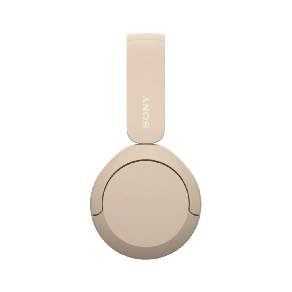 Sony Wireless Bluetooth On-Ear Headphones (Beige) Bundle with Hard Case